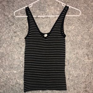 ONLY WORN ONCE cute striped tank top